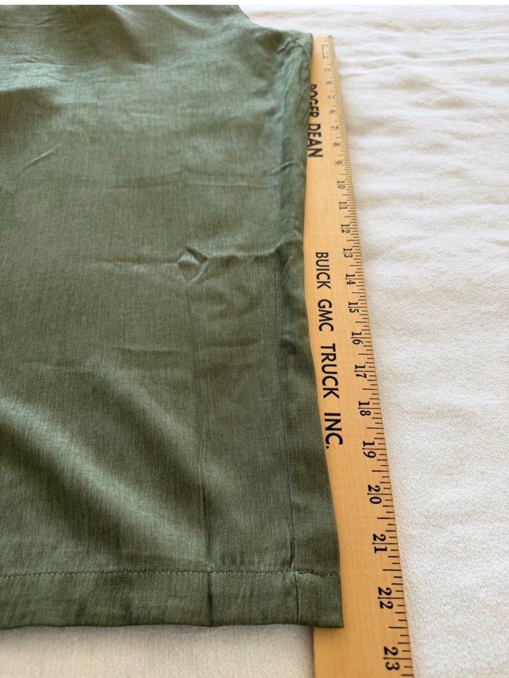Lularoe Juliet XL Olive Green Cropped Jumpsuit Overalls Boho Casual NWOT - Picture 14 of 14